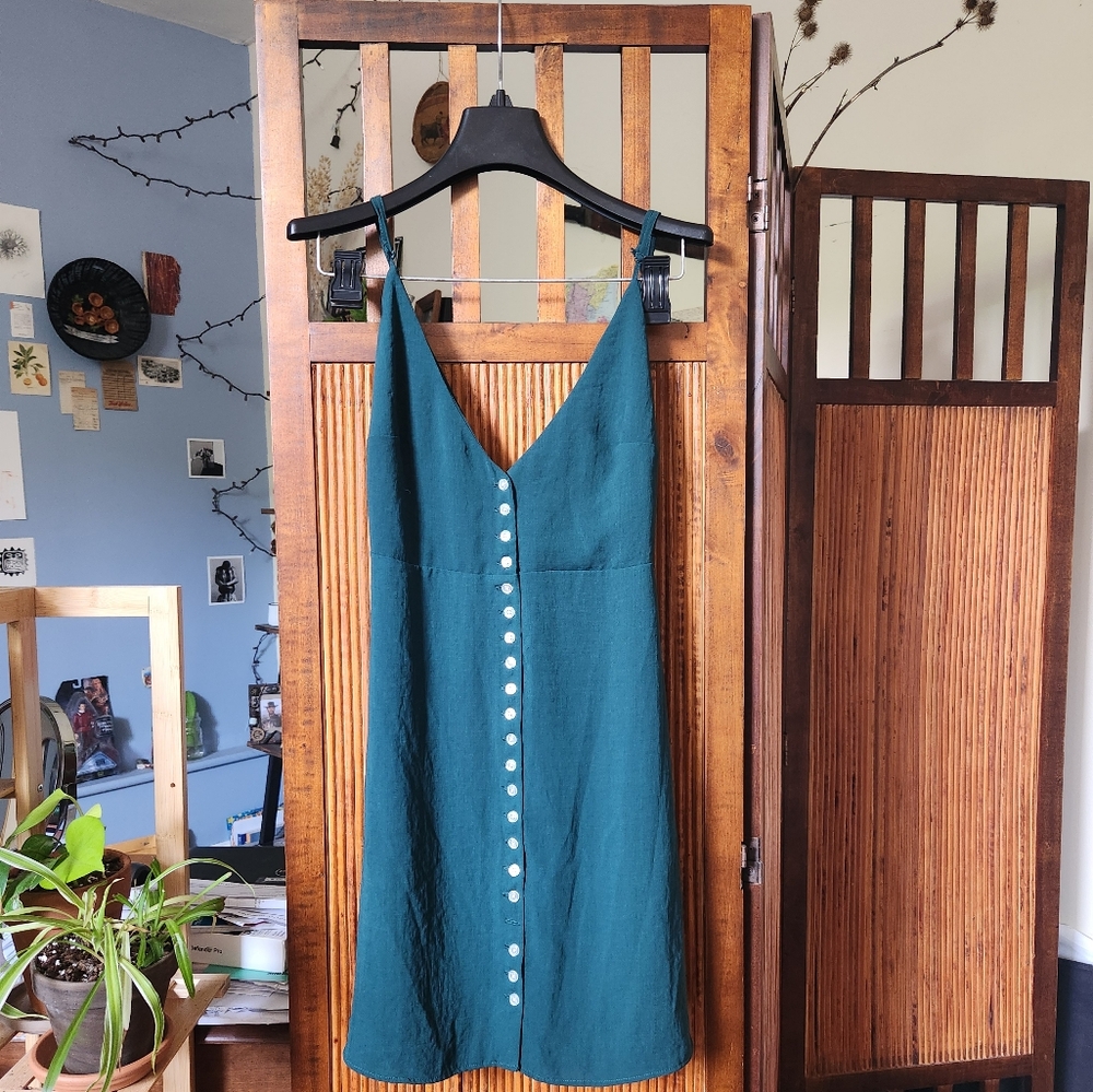 Urban Outfitters Green Sundress